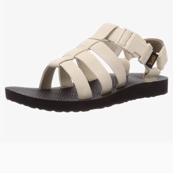 Teva women’s original dorado sandal in Birch/Black Size 10 - Picture 1 of 11